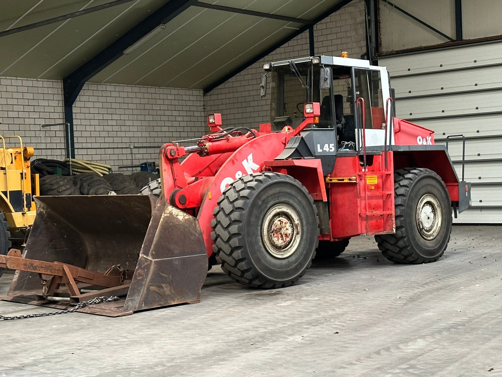 O&K Shovel L45, Ophalen