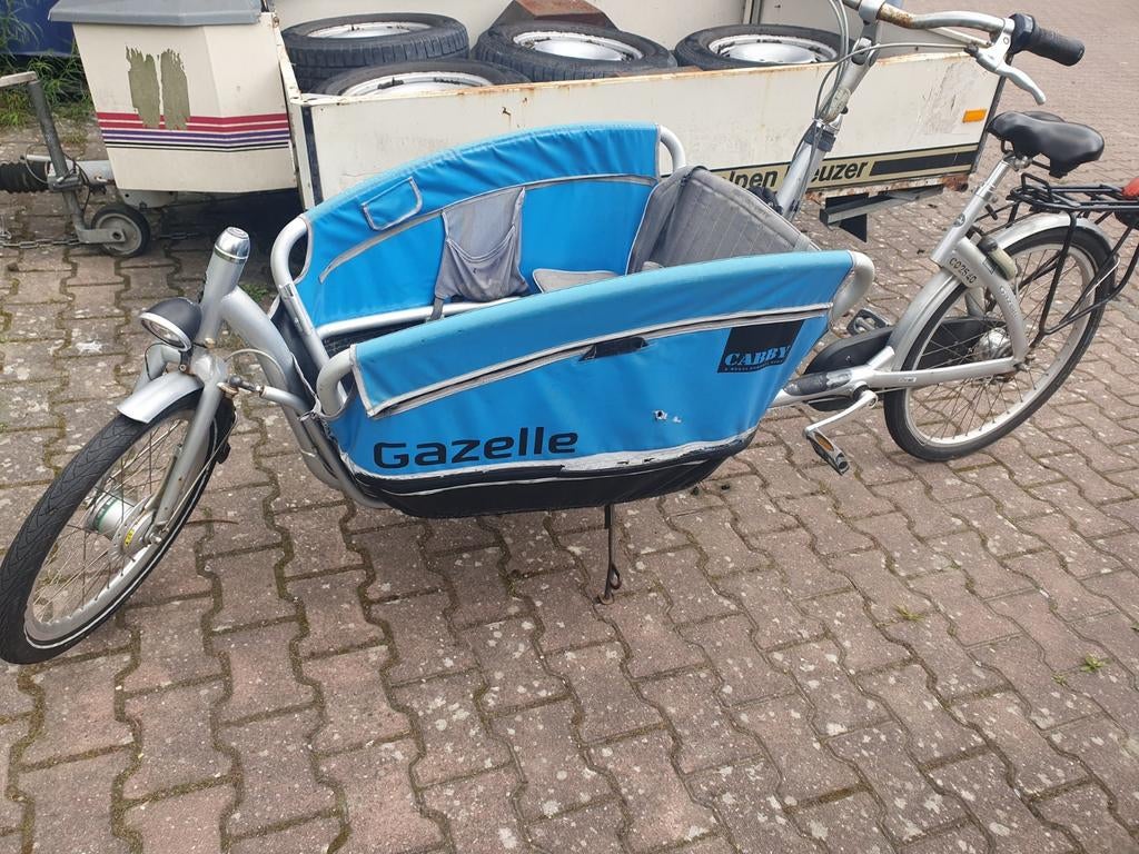 Gazelle Cabby Bakfiets - Ideaal voor Gezinnen!, Gebruikt, Ophalen of Verzenden, 2 kinderen, Gazelle