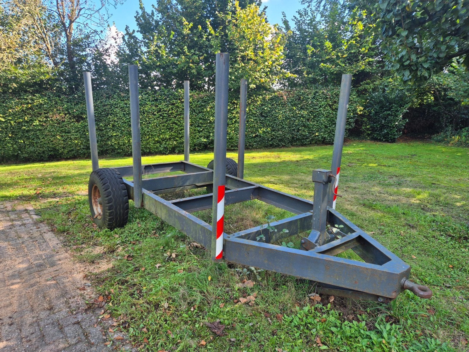 .Robuuste houtwagen. houtkar, Ophalen, Gebruikt