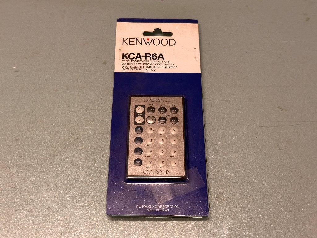 Kenwood KCA-R6A card-afstandsbediening (Nieuw ongebruikt), Ophalen of Verzenden, Nieuw