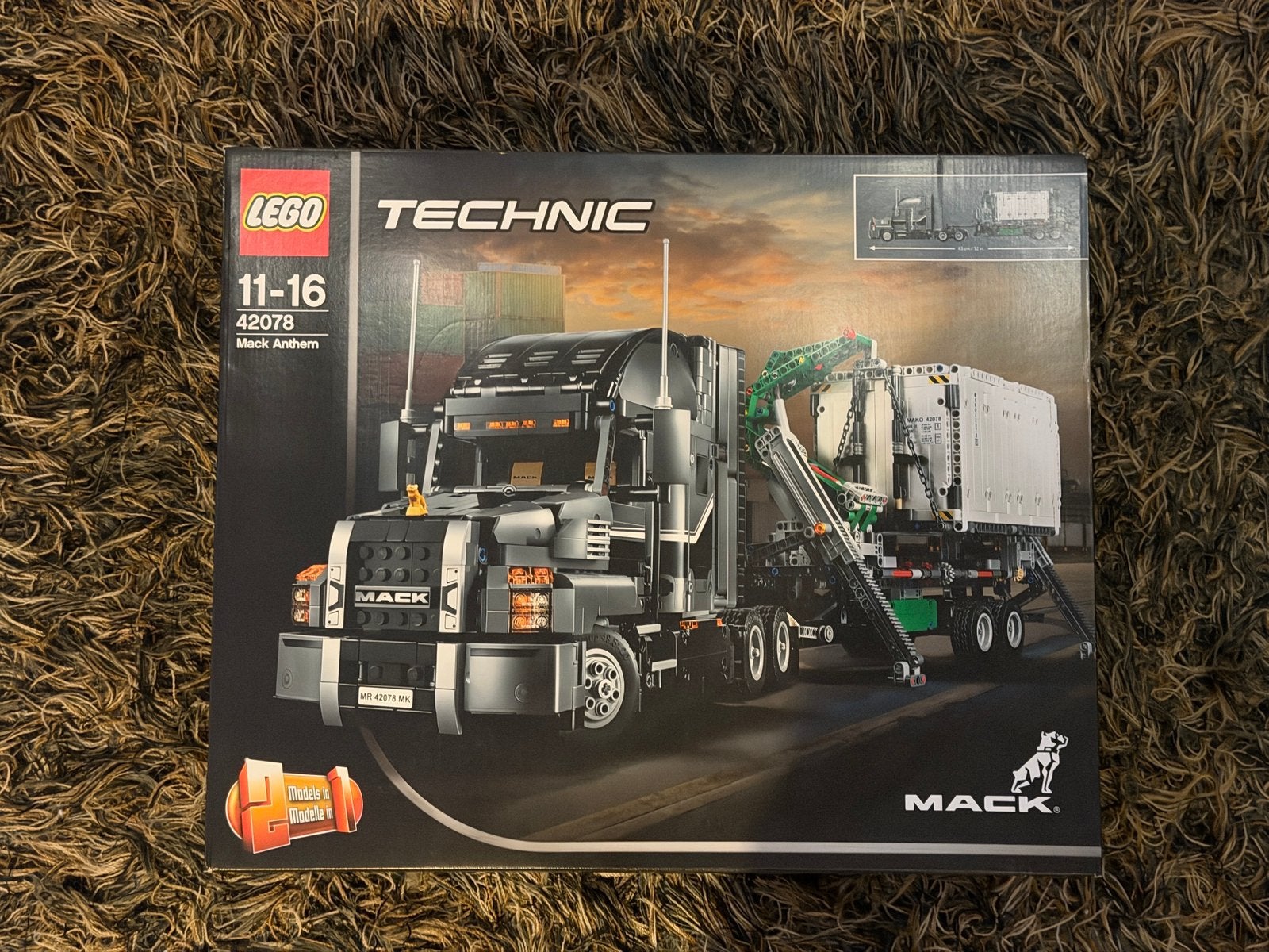 lego TECHNIC Mack Anthem (42078), Lego, Nieuw, Ophalen of Verzenden, Technic