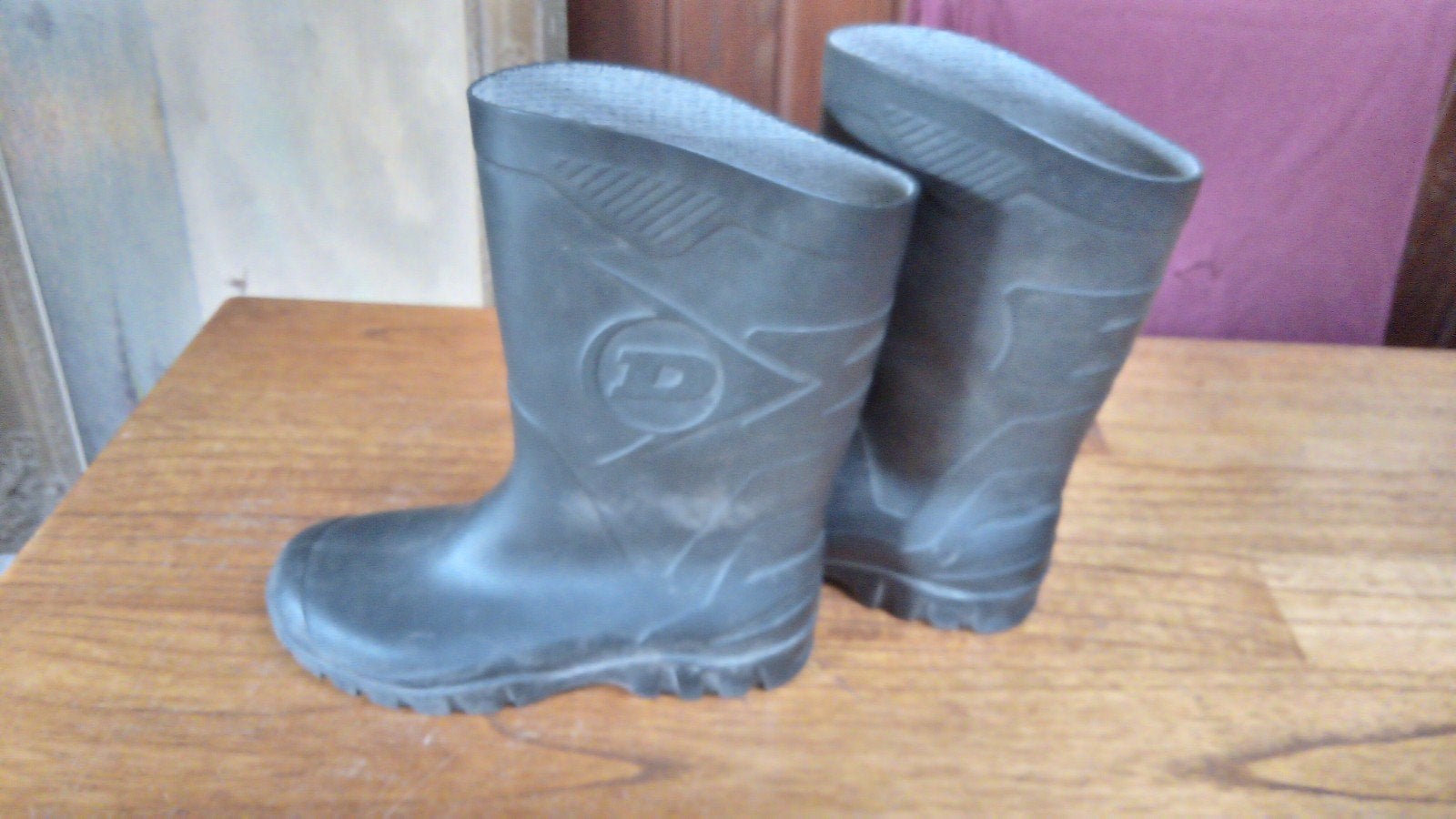 Dunlopp regenlaarzen maat 38, Zwart, Ophalen of Verzenden, Regenlaarzen, Dunlop