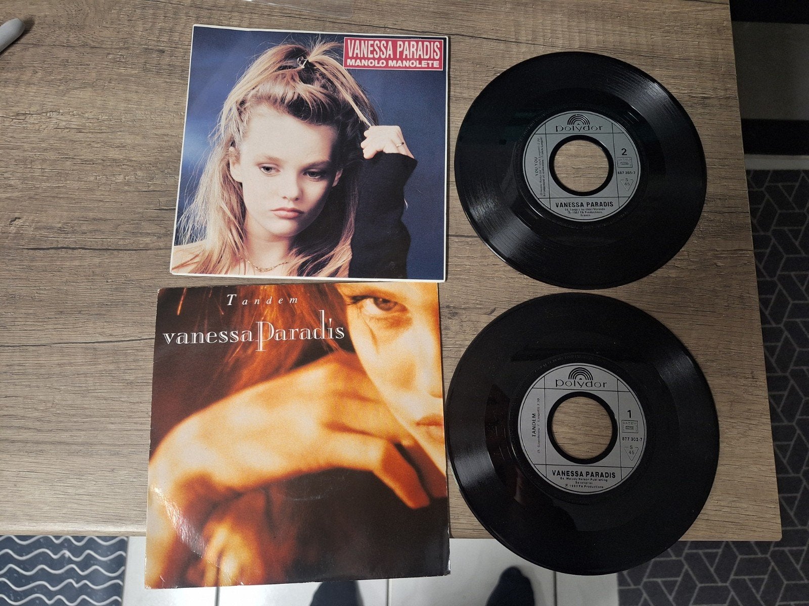 Vanessa Paradis - Tandem / Marilyn & John vinyl single, Gebruikt, 7 inch, Pop, EP