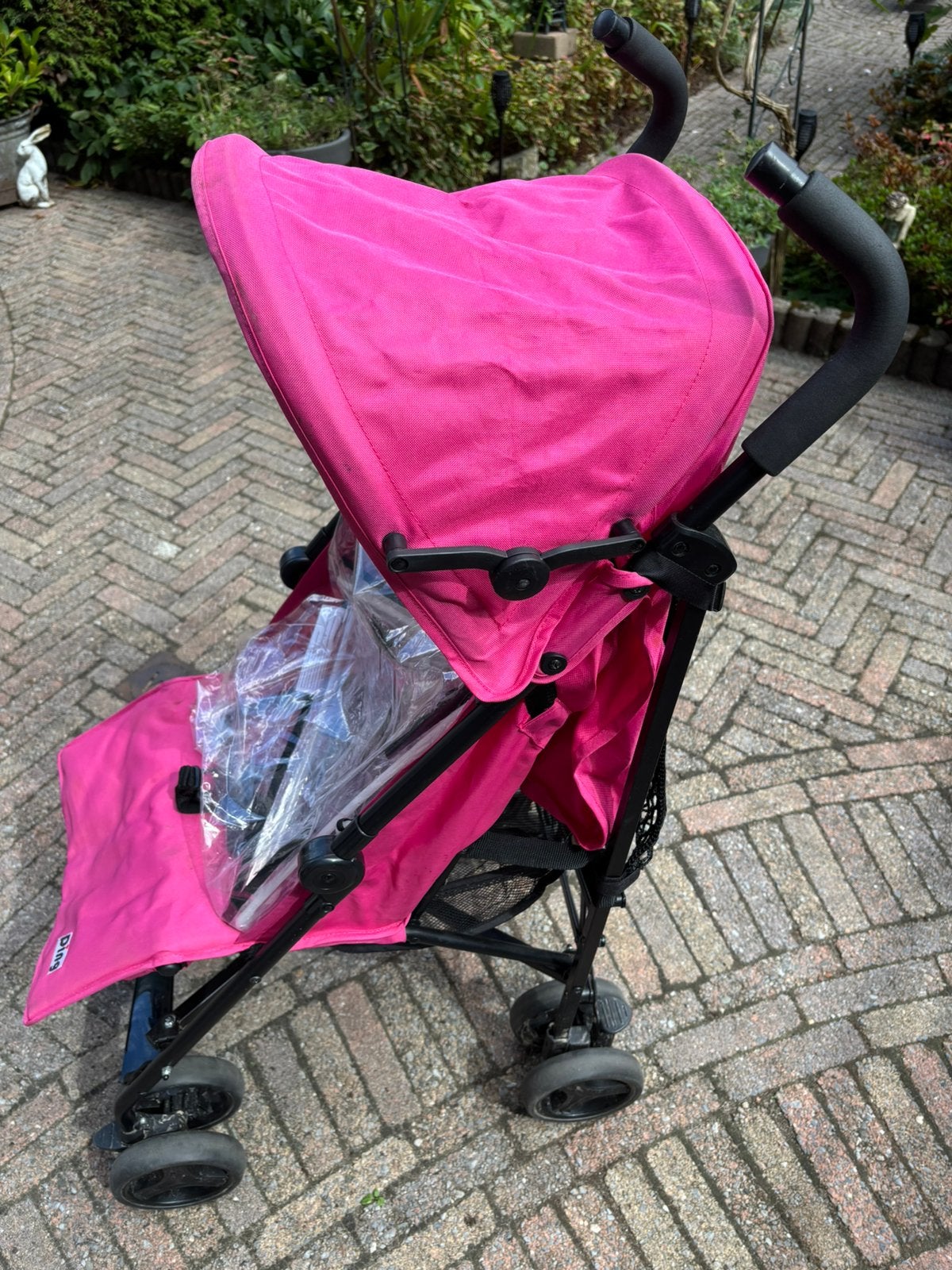 Merk Ding kinder buggy compleet, Ophalen, Zo goed als nieuw, Verstelbare rugleuning
