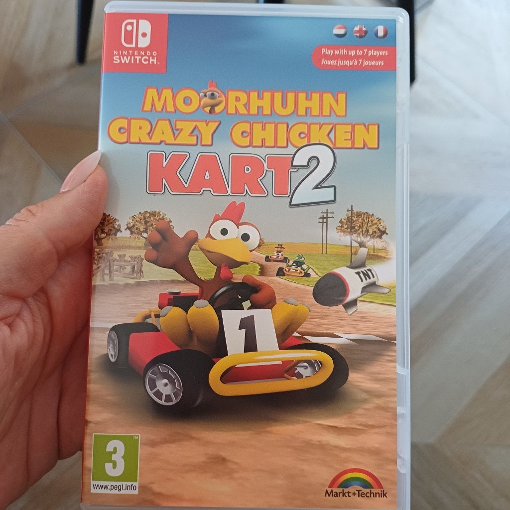 Moorhuhn crazy chicken kart 2, 1 speler, Racen en Vliegen, Ophalen of Verzenden, Zo goed als nieuw