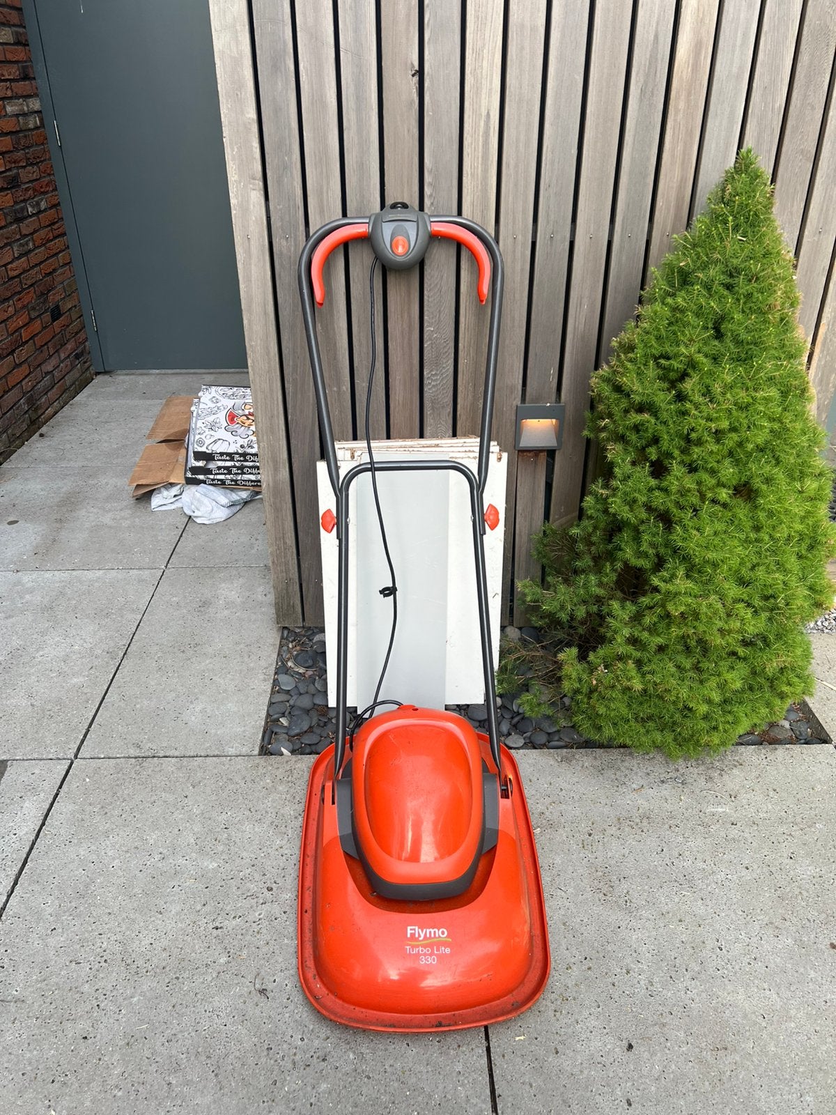 Flimo turbo lite 330, Zweefmaaier, Ophalen, Zo goed als nieuw