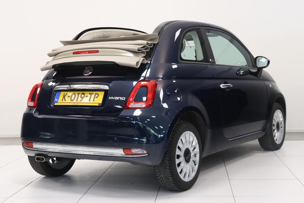 Fiat 500C 1.0 Hybrid Cult Cabrio | Airco | Cruise control |, Voorwielaandrijving, Stof, Start-stop-systeem, Origineel Nederlands