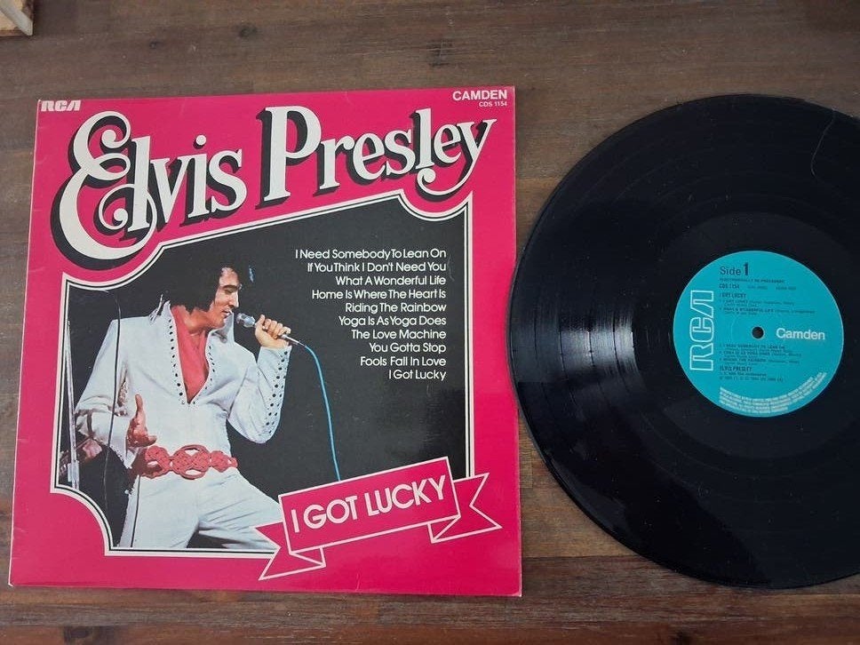 Elvis Presley - I Got Lucky (Vinyl, RCA 1971, VG+), LP, Gebruikt, Pop, Originele persing