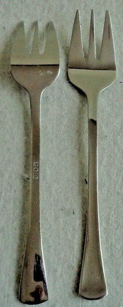 SOLA MONIQUE 6x taartvork gebakvork 12cm vorkenset, Verzenden