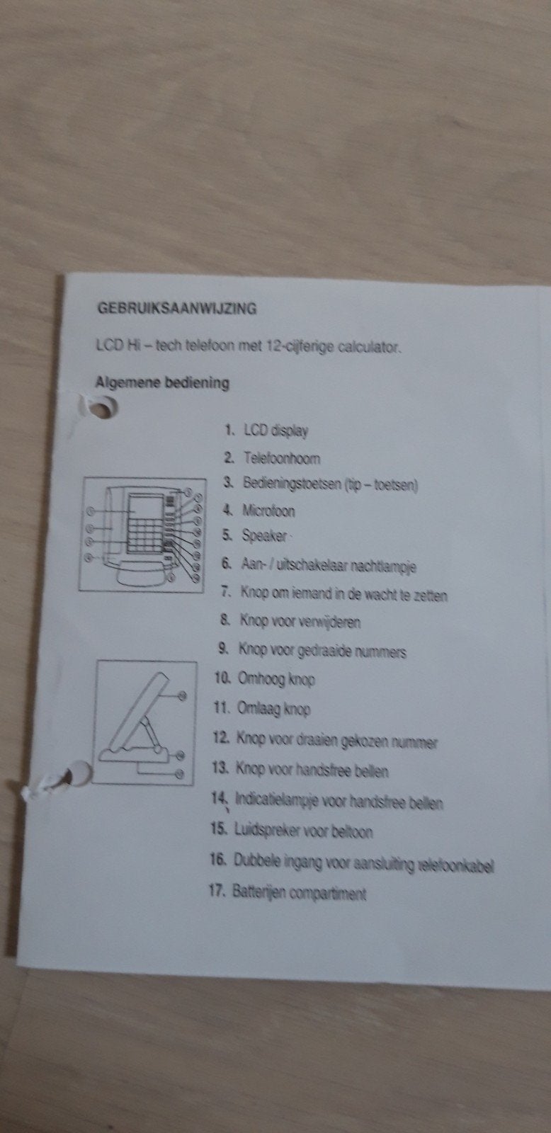telefoon touchscreen met meerdere funktie's, Ophalen of Verzenden, Zo goed als nieuw