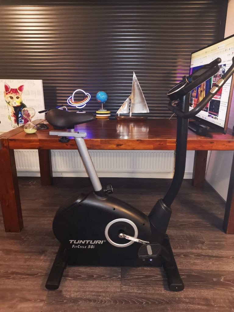 Tunturi FitCycle 50i Ergometer / Zo Goed Als Nieuw!!, Sport en Fitness, Ophalen, Benen, Hometrainer, Nieuw
