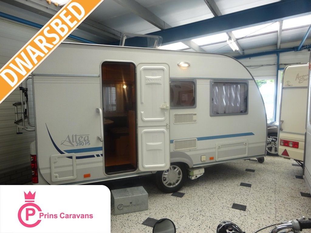 Adria Altea 390 PS met Mover #LICHTGEWICHT#, Schokbreker, 750 - 1000 kg, Adria, Tot en met 4