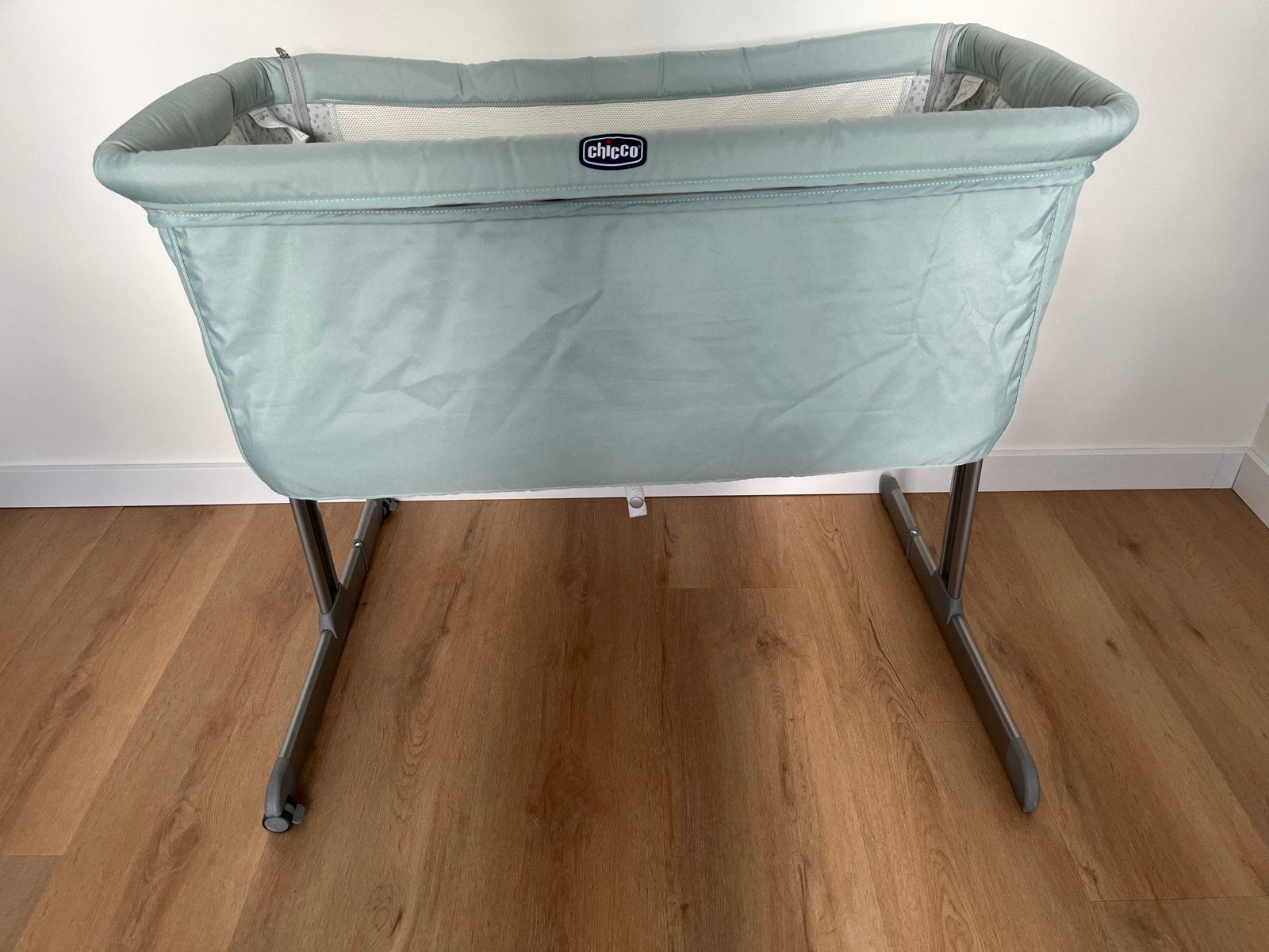 Chicco next2me met bamboo matras, Ophalen, Gebruikt, Wieg