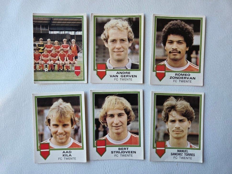 Panini Voetbal 81 FC Twente, Ophalen of Verzenden, Zo goed als nieuw, F.C. Twente, Poster, Plaatje of Sticker