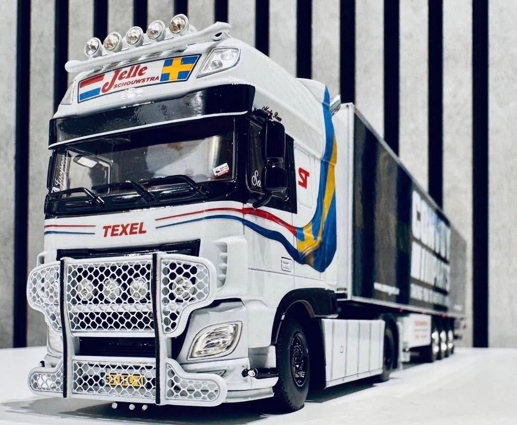 Shouwstra and Trailer NL Wsi 1:50, Hobby en Vrije tijd, Modelauto's | 1:50, Ophalen of Verzenden, Zo goed als nieuw, Bus of Vrachtwagen