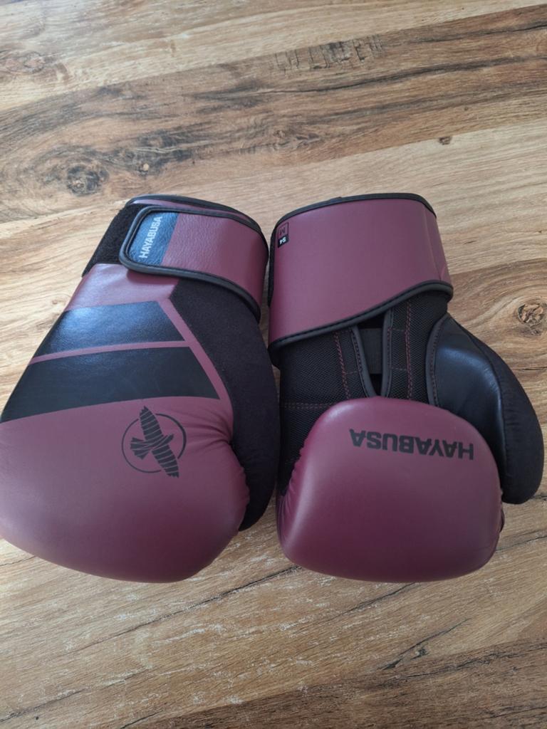 Bokshandschoenen hayabusa maat s4m, Ophalen of Verzenden, Zo goed als nieuw, Bokshandschoenen