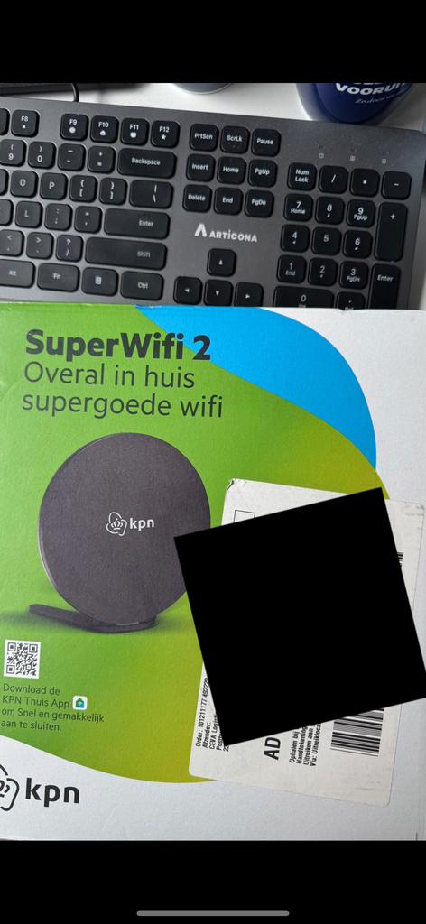 KPN SuperWifi 2 - Optimale wifi dekking in huis, Ophalen, Nieuw
