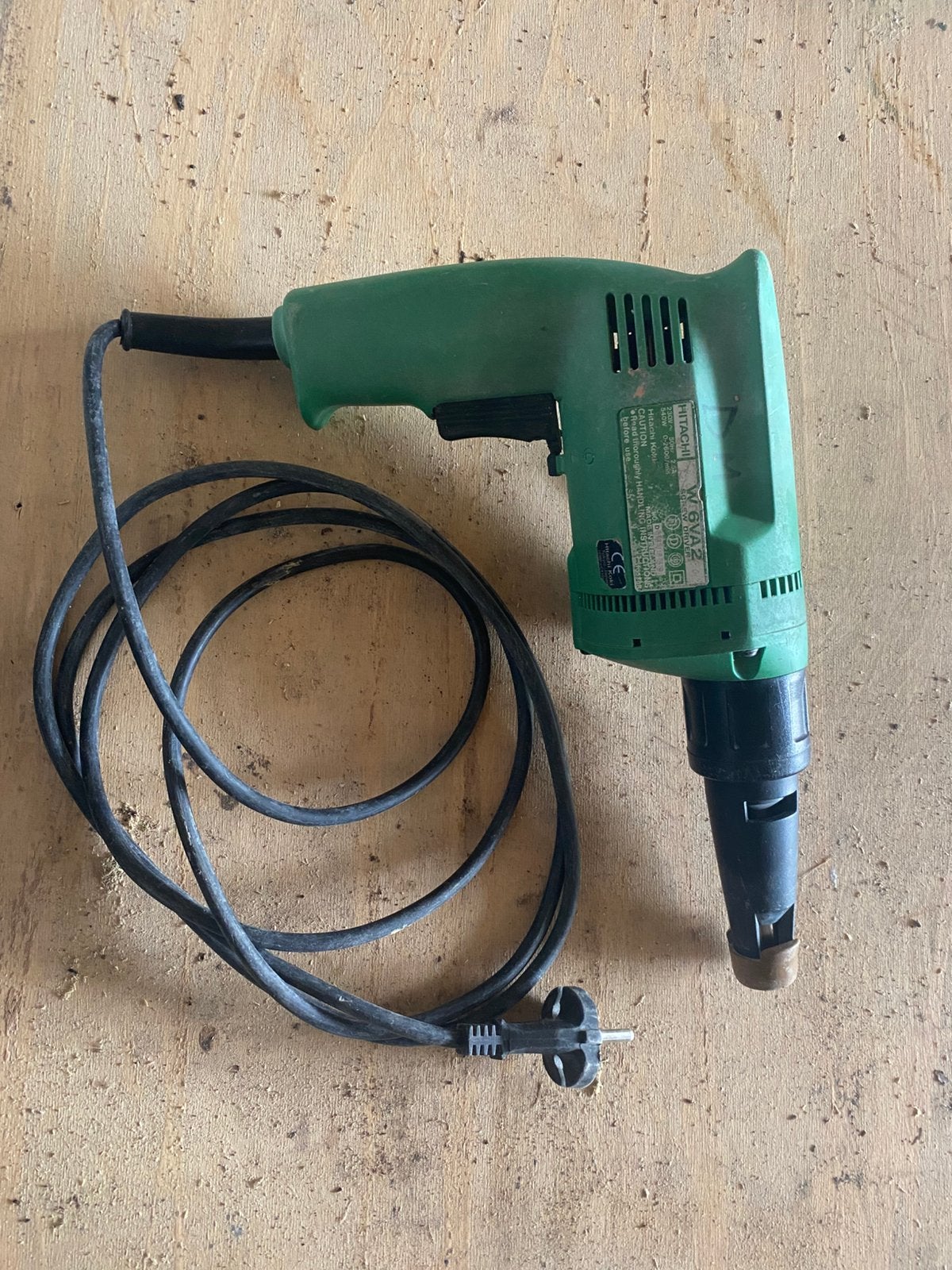 Gips schroeftol hitachi, Ophalen of Verzenden, Gebruikt, Boor- en Schroefmachine