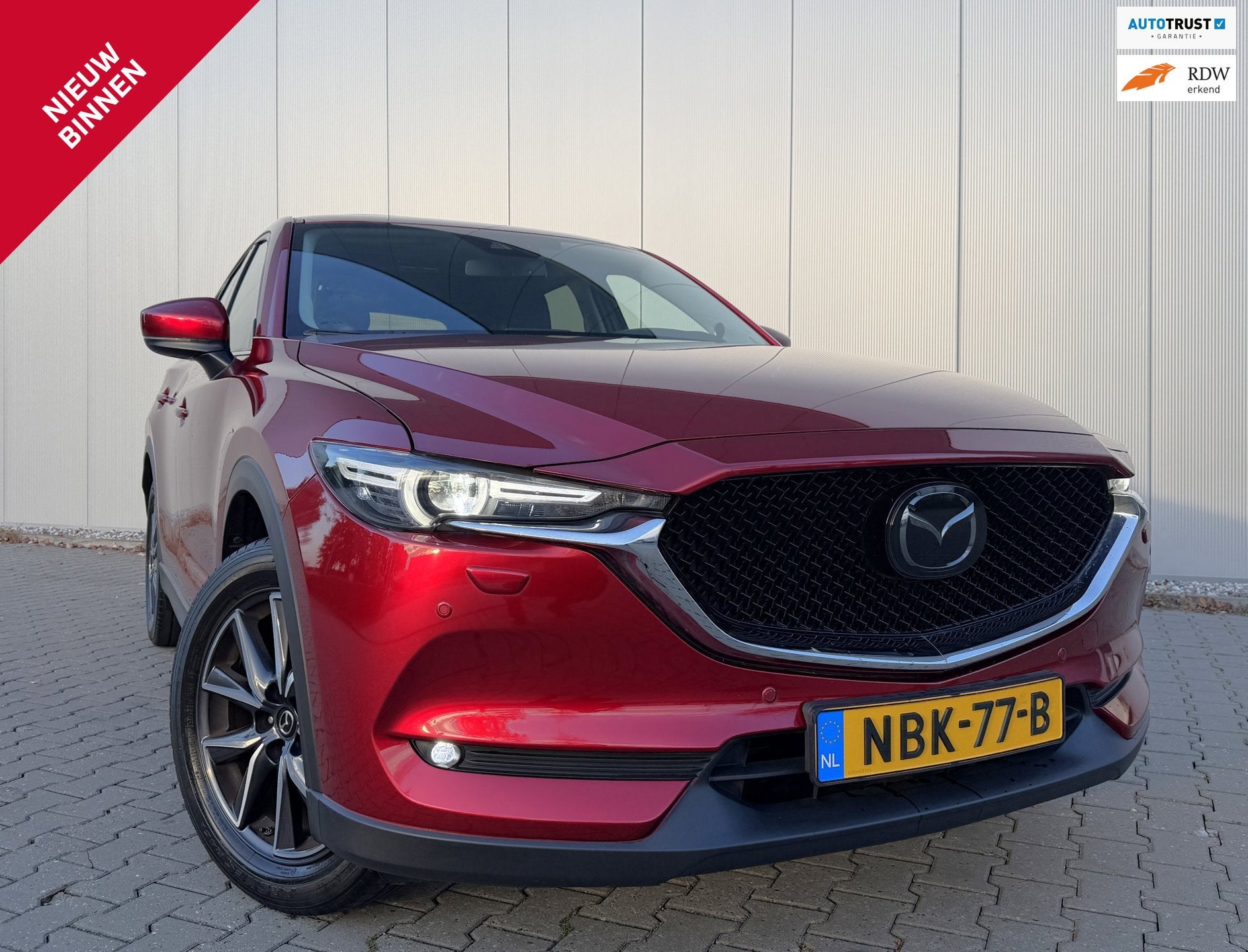 Mazda CX-5 2.0 SkyActiv-G awd GT-Luxury schuifdak | Leder |, Auto's, Euro 6, 4 cilinders, Leder, Bedrijf