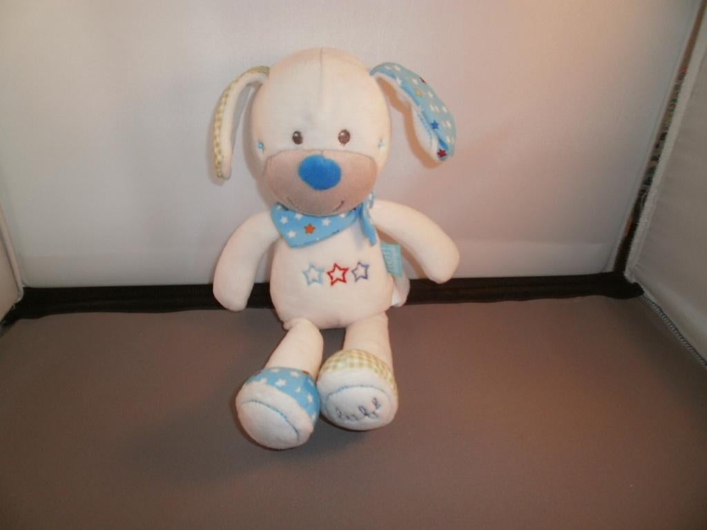 Lief lifestyle hond sterren op buik /oren en sjaal velours, Overige merken, Overige karakters, Nieuw, Middelgroot (20 tot 80 cm)
