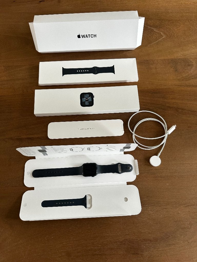 Apple watch SE2 2024, Ophalen, Apple Watch ⌚️, Zwart, IOS
