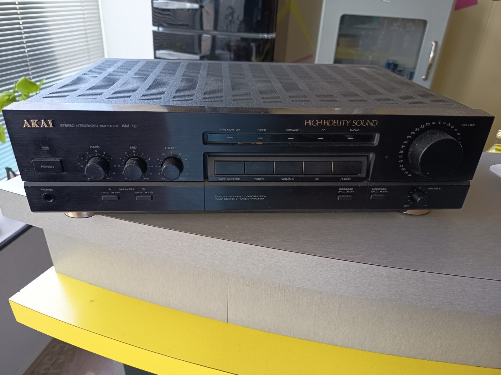 Akai AM-16 Versterker, Ophalen, Minder dan 60 watt, Overige merken