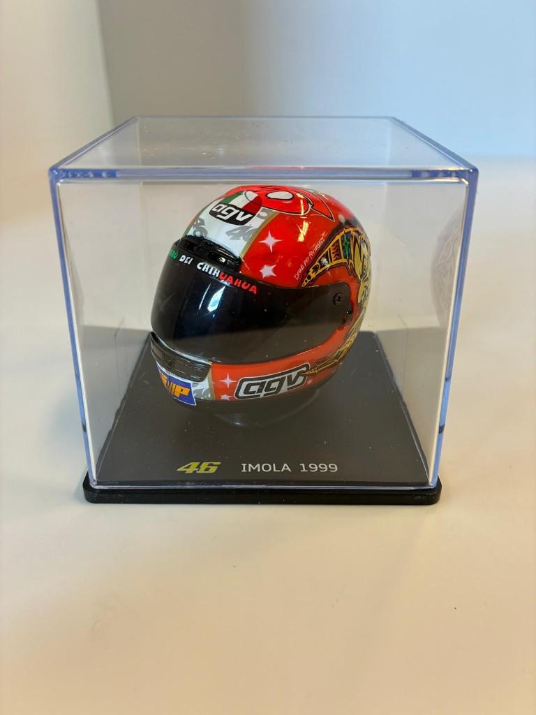 69759: Helm - MotoGP - Valentino Rossi - Imola 1999 - 1:5, Overige typen, Zo goed als nieuw, Bachsatztstr. 54 D 72131 Ofterdingen, Germany