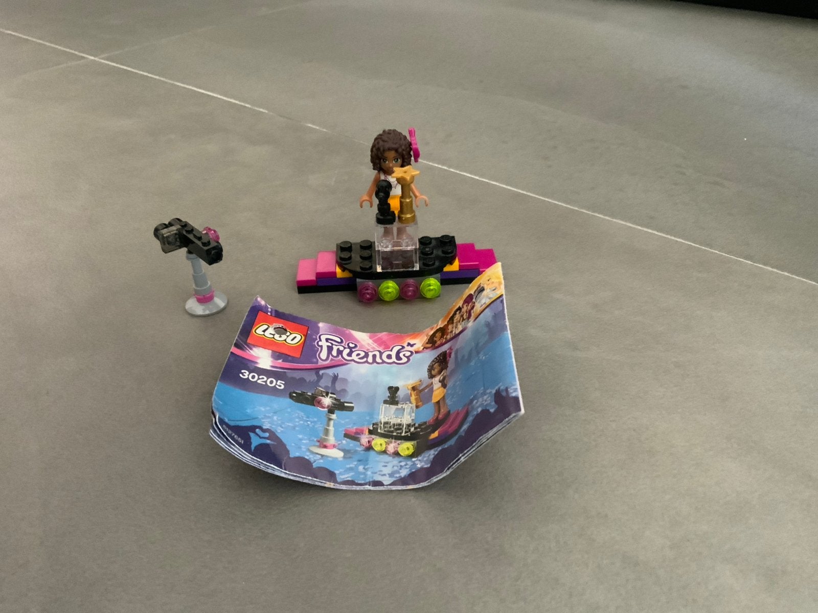 Lego Friends 30205 Popster's Rode Loper - Compleet met boekj, Lego, Friends, Ophalen of Verzenden, Zo goed als nieuw