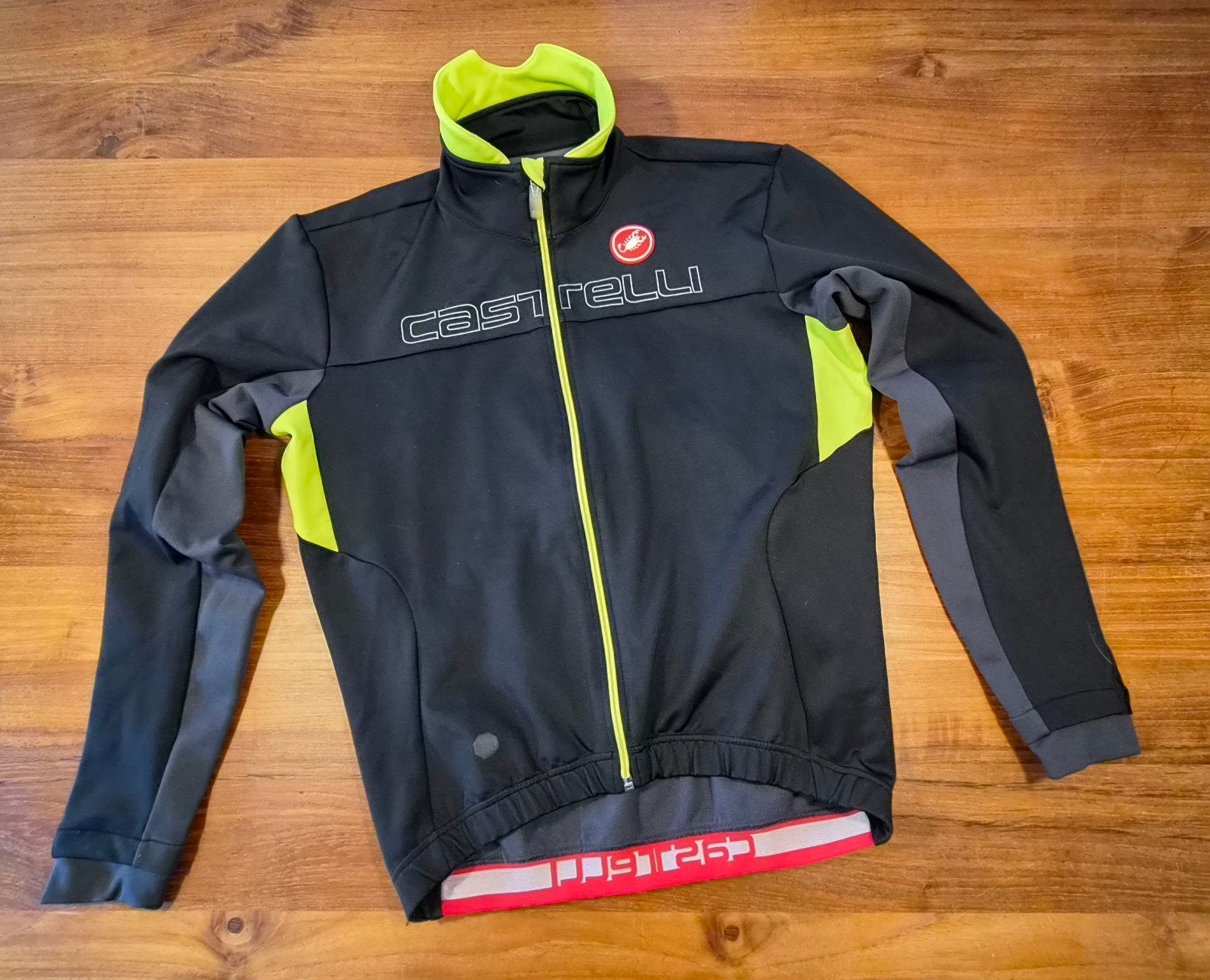 Castelli fietsjas XL - Ideaal voor najaar en zachte winter, Gebruikt, Castelli, Heren, Ophalen of Verzenden
