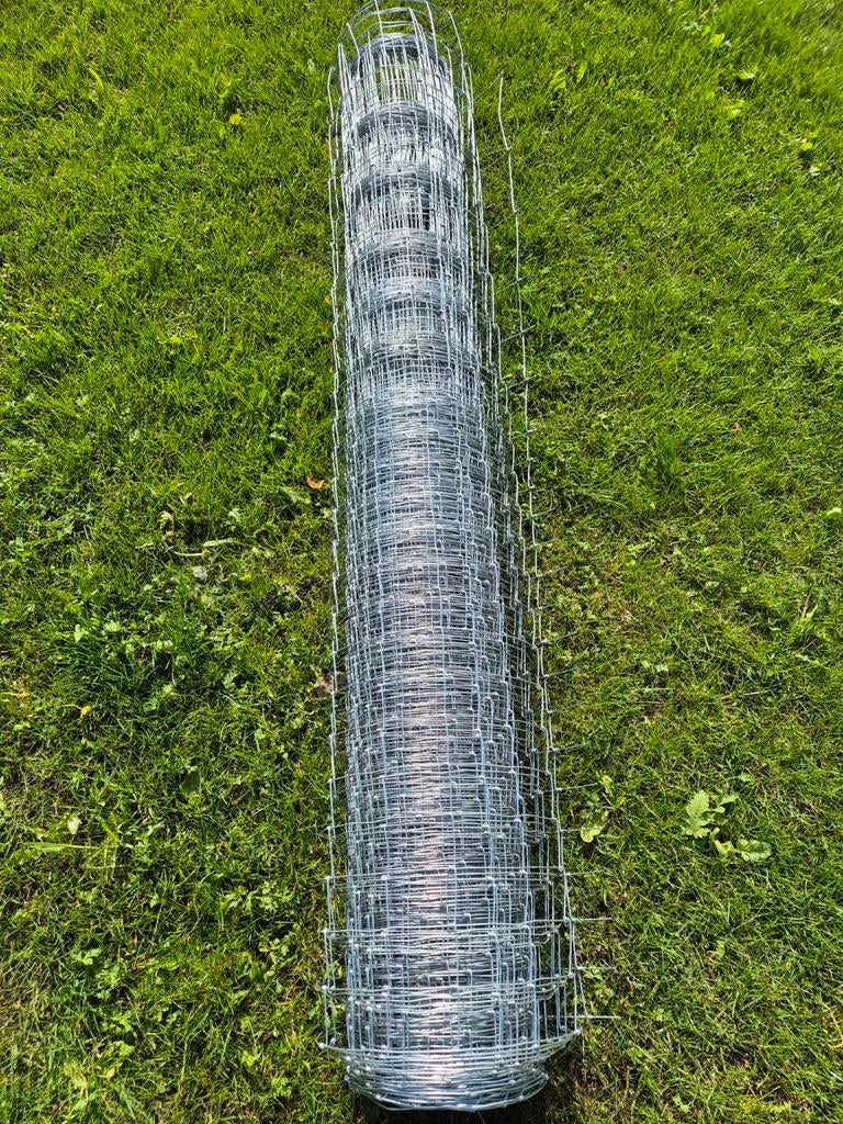 Verzinkt schapengaas, 50m, 160cm hoog, Ophalen of Verzenden, Nieuw, 20 meter of meer