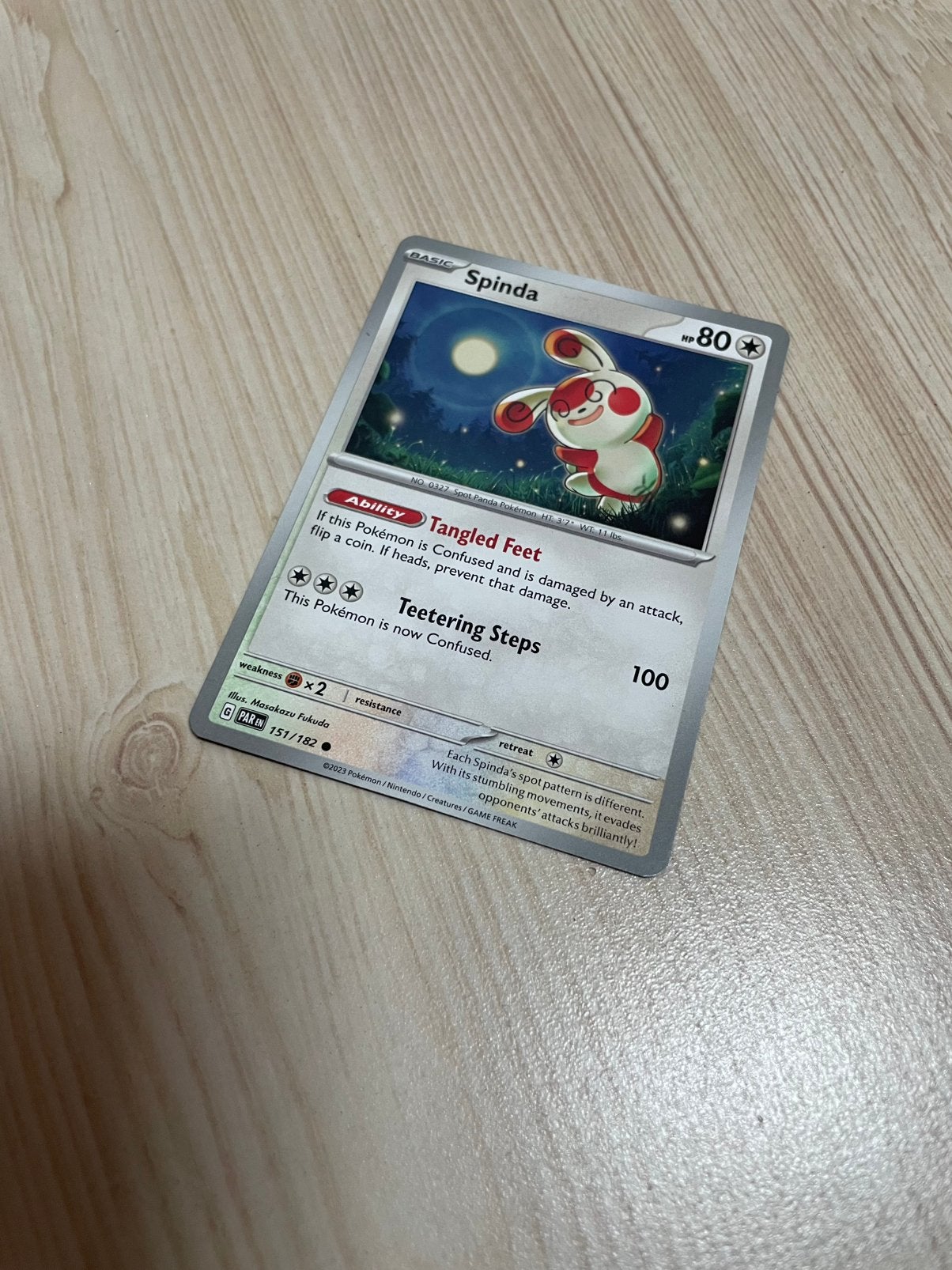 Pokémon kaart: Spinda, Ophalen of Verzenden, Nieuw, Losse kaart