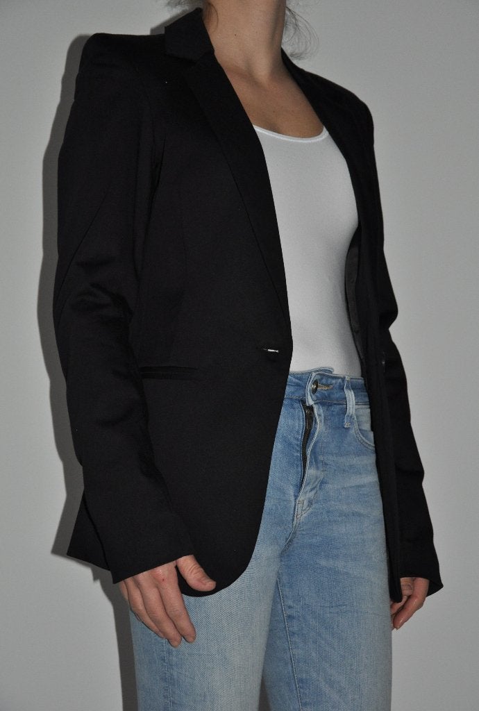 costes blazer s, 36, blazer s, 36, dameskleding 36, Kleding | Dames, Jasjes, Kostuums en Pakken, Nieuw, Jasje, Maat 36 (S), Zwart
