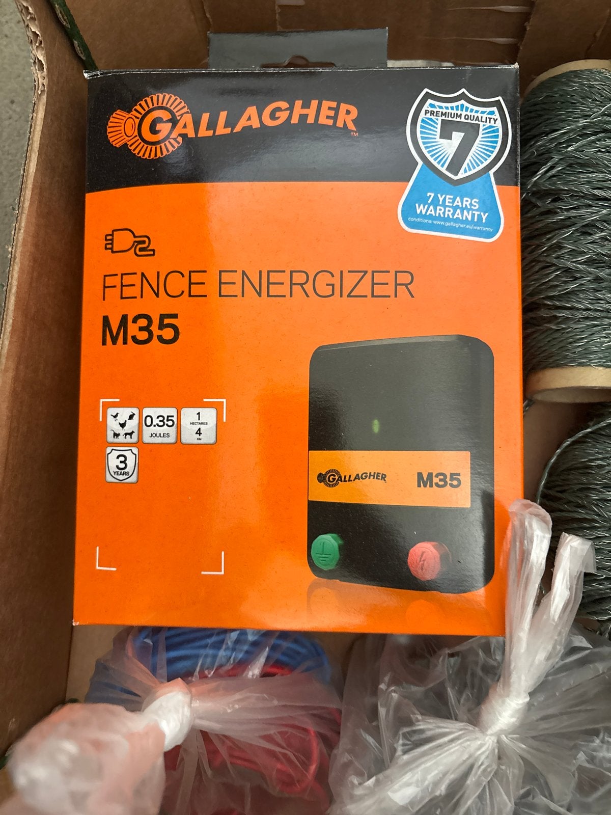 Gallagher M35 Schrikdraadapparaat - Nieuw in doos