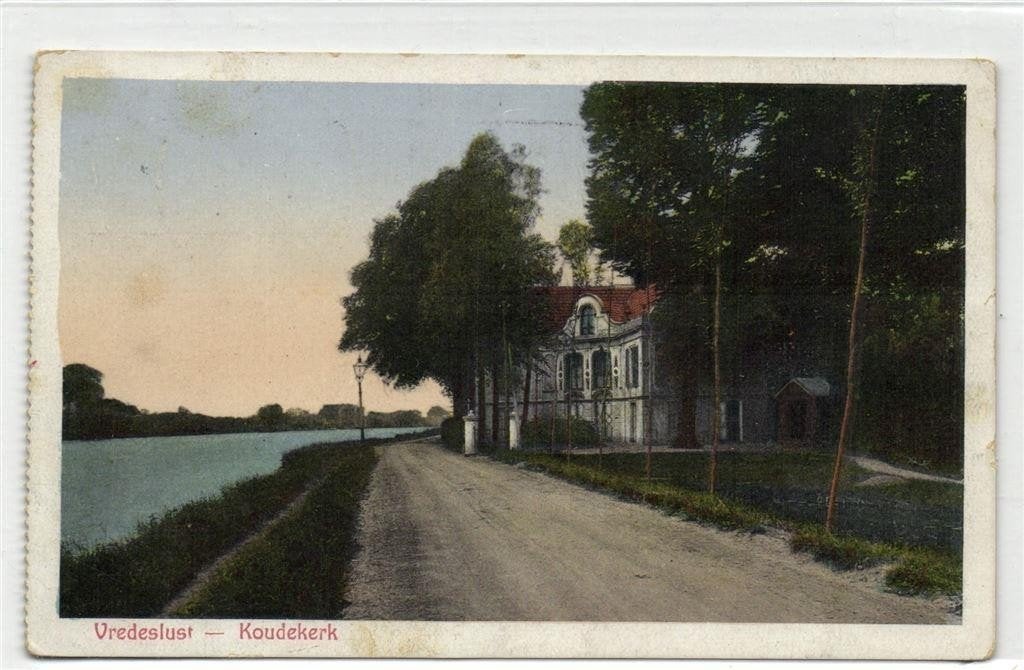 Vredelust - Koudekerk - 1929 gelopen, Ophalen of Verzenden, 1920 tot 1940, Gelopen, Noord-Brabant