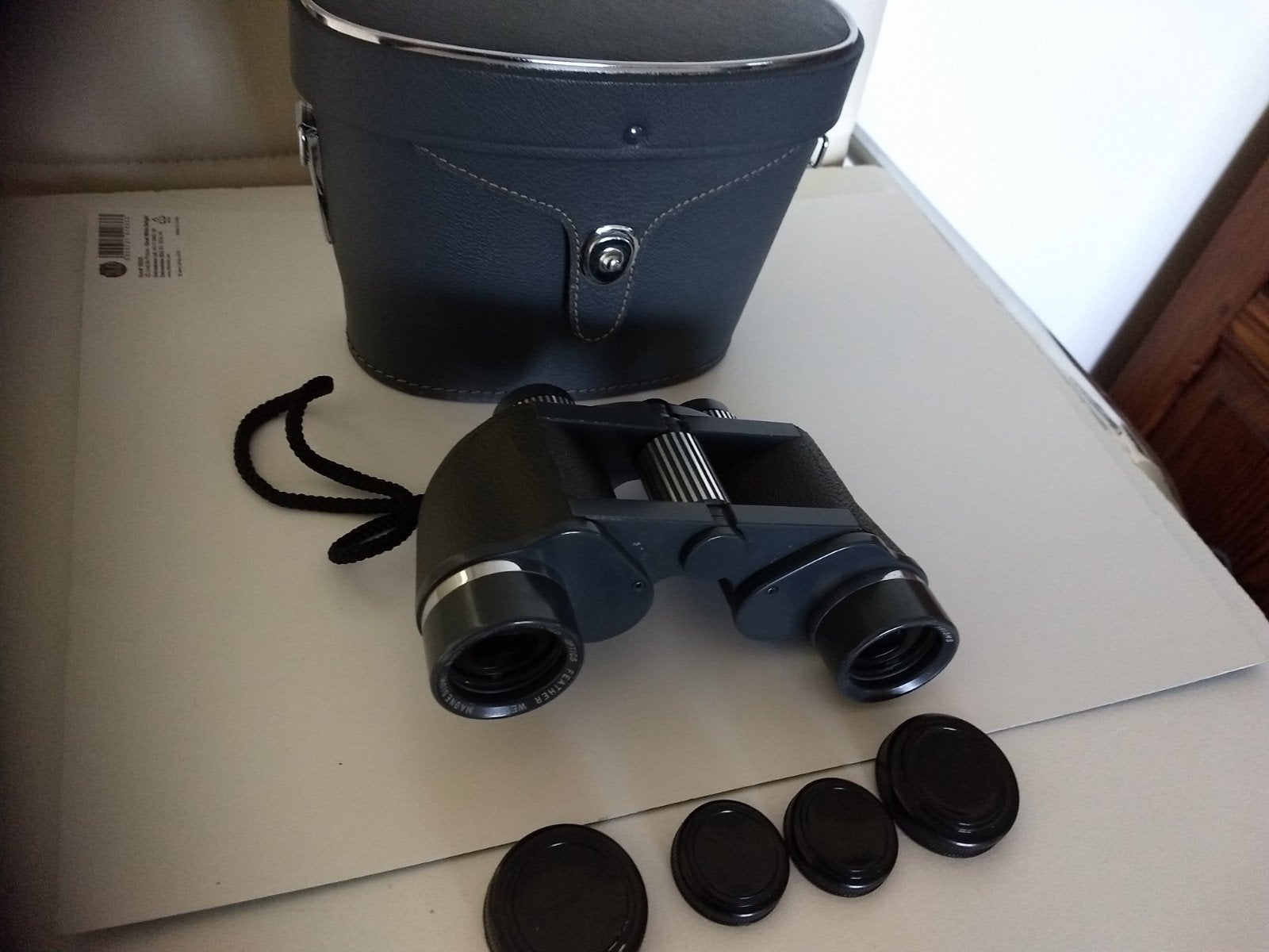 goede verrekijker 8x30, Audio, Tv en Foto, Optische apparatuur | Verrekijkers, Ophalen, Gebruikt, 8 tot 12x, Met hoes of tas