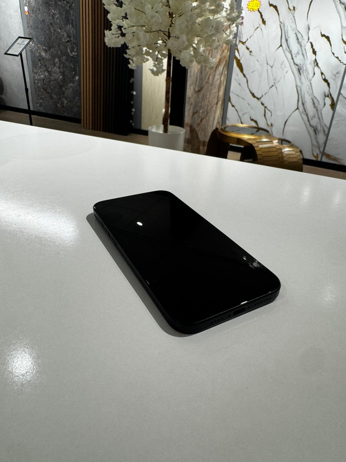 Iphone 16plus 128GB-zwart (lichte schade), Telecommunicatie, Mobiele telefoons | Apple iPhone, Zo goed als nieuw, 128 GB, Zonder abonnement