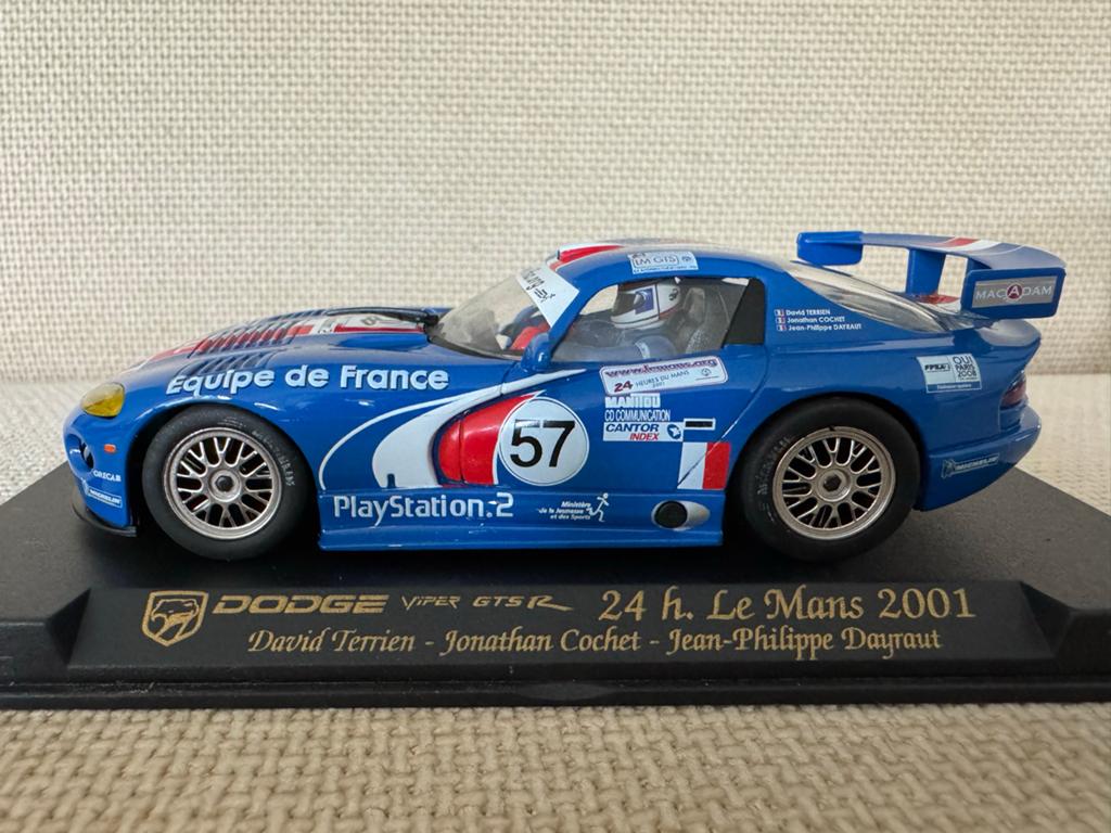 Scalextric Dodge Viper GTS-R Le Mans 2001 raceauto, Overige merken, Onderdelen, Ophalen of Verzenden, Zo goed als nieuw
