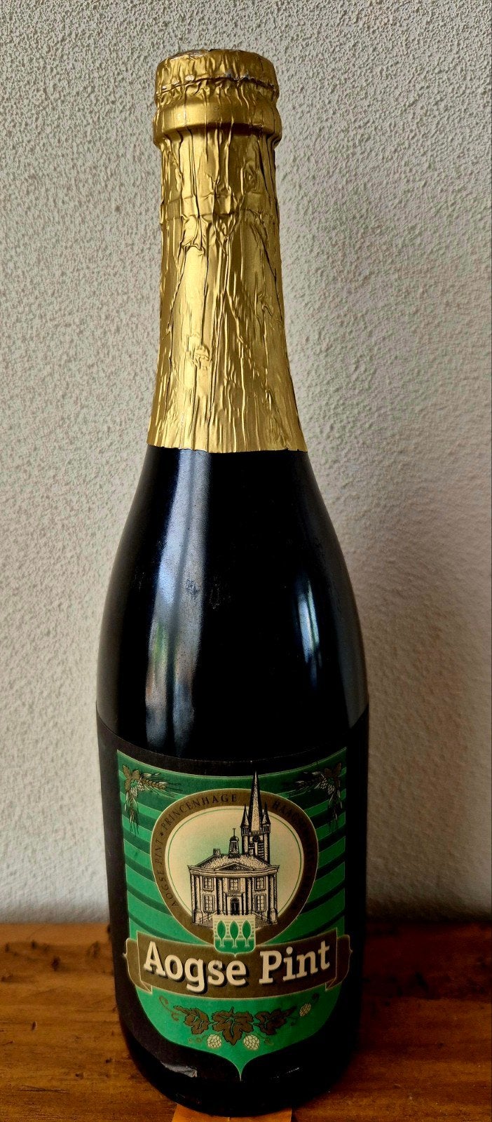 1996 fles 0,75 ltr Aogse Pint La Barrique Princenhage Breda, Ophalen of Verzenden, Zo goed als nieuw, Flesje(s), Overige merken