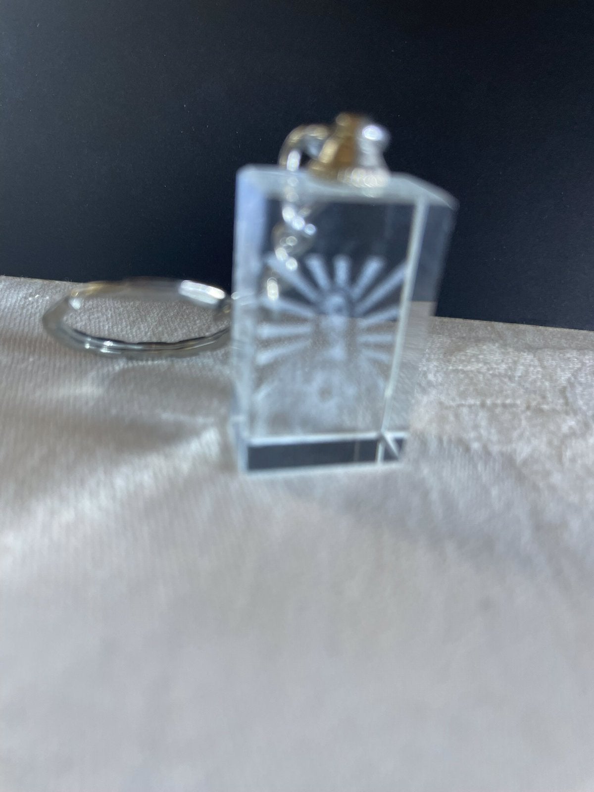 Sleutelring met hologram, Ophalen of Verzenden
