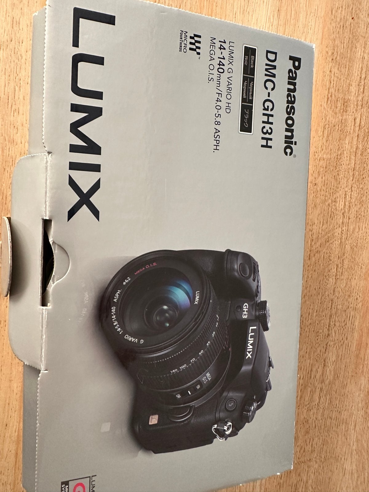 Panasonic Lumix DMC-GH3H Systeemcamera met 14-140mm lens, Gebruikt, Panasonic, Beeldstabilisatie, Ophalen of Verzenden