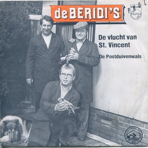 De Beridi's – De Vlucht Van St. Vincent  piraat, Fotohoes, 7 inch, Ophalen of Verzenden, Zo goed als nieuw
