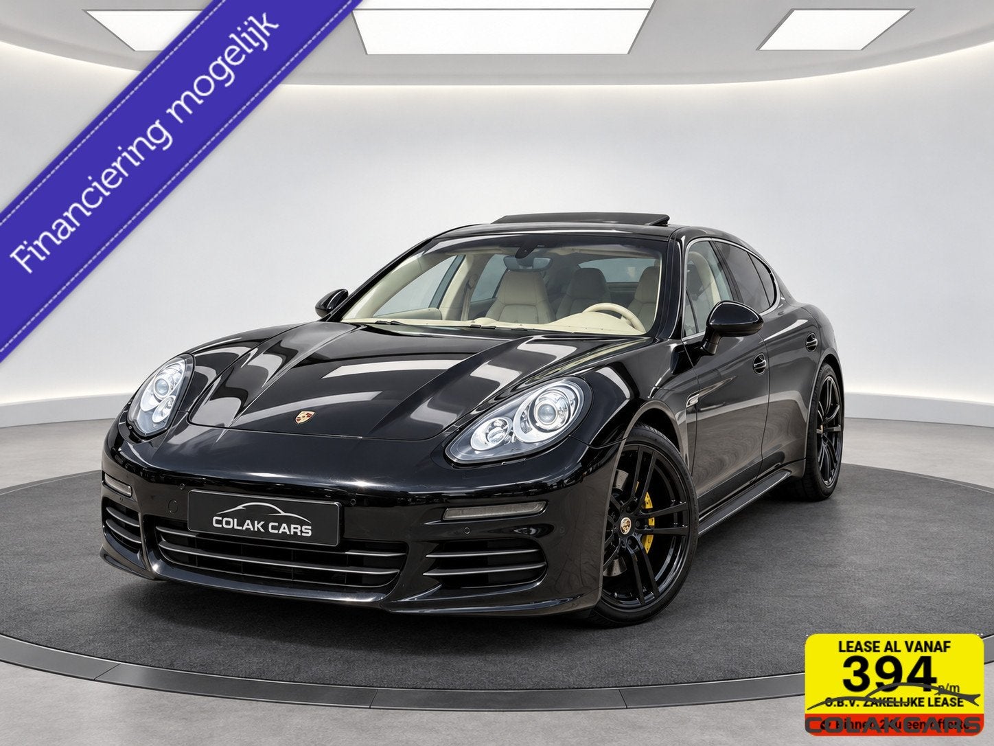 Porsche Panamera 3.0 D/300pk/Facelift/Schuifdak/NAP/Luchtver, Auto's, Automaat, Euro 5, Gebruikt, 4 stoelen