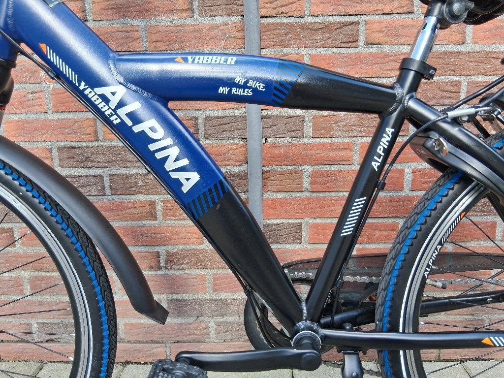 ALS NIEUWE Alpina Yabber 26 inch met 7 versnellingen, Velgrem, Alpina, Zo goed als nieuw, Handrem