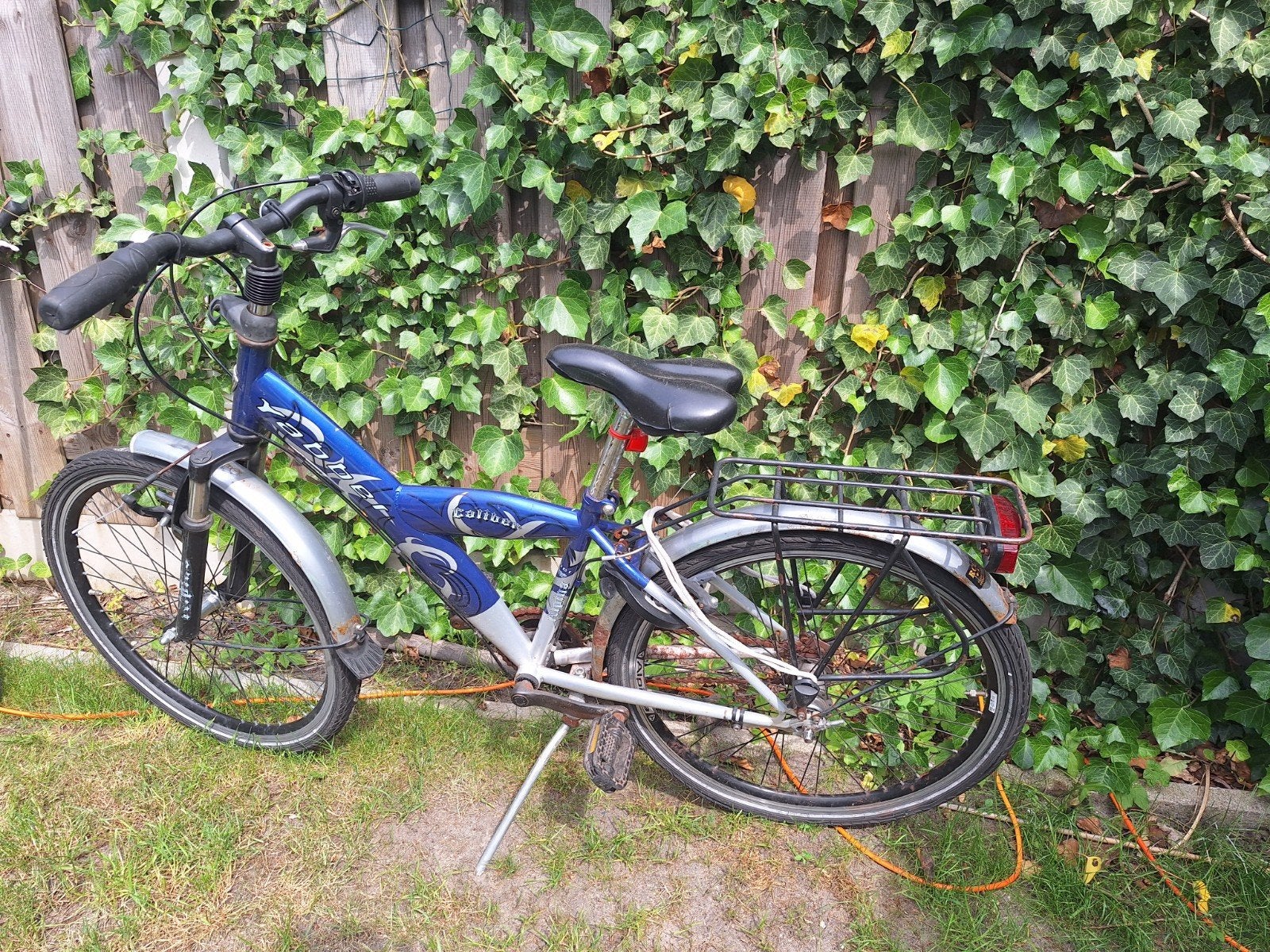 Jongensfiets 24 inch Yabber, Ophalen, Gebruikt, Staal, 24 inch of meer