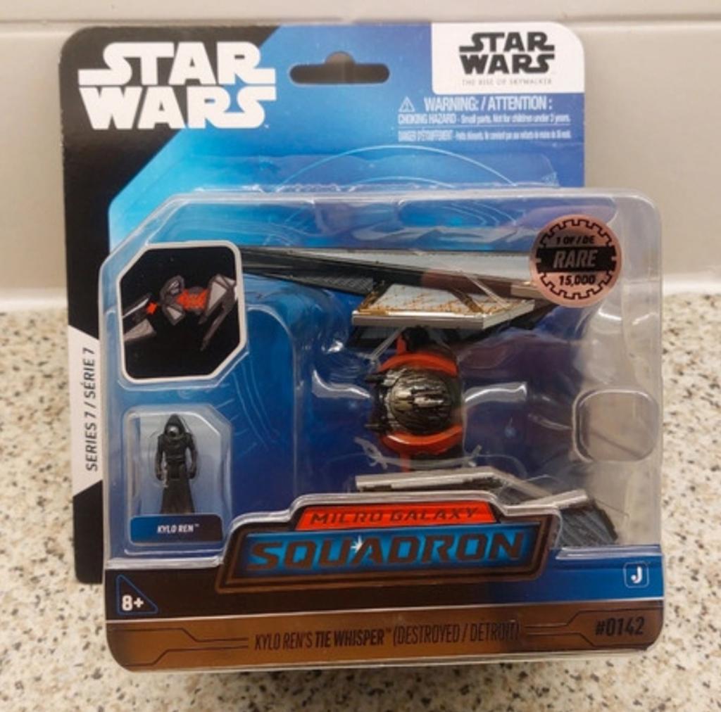 Star Wars Micro Galaxy Squadron Kylo's  TIE Whisper RARE, Ophalen of Verzenden, Nieuw, Actiefiguurtje