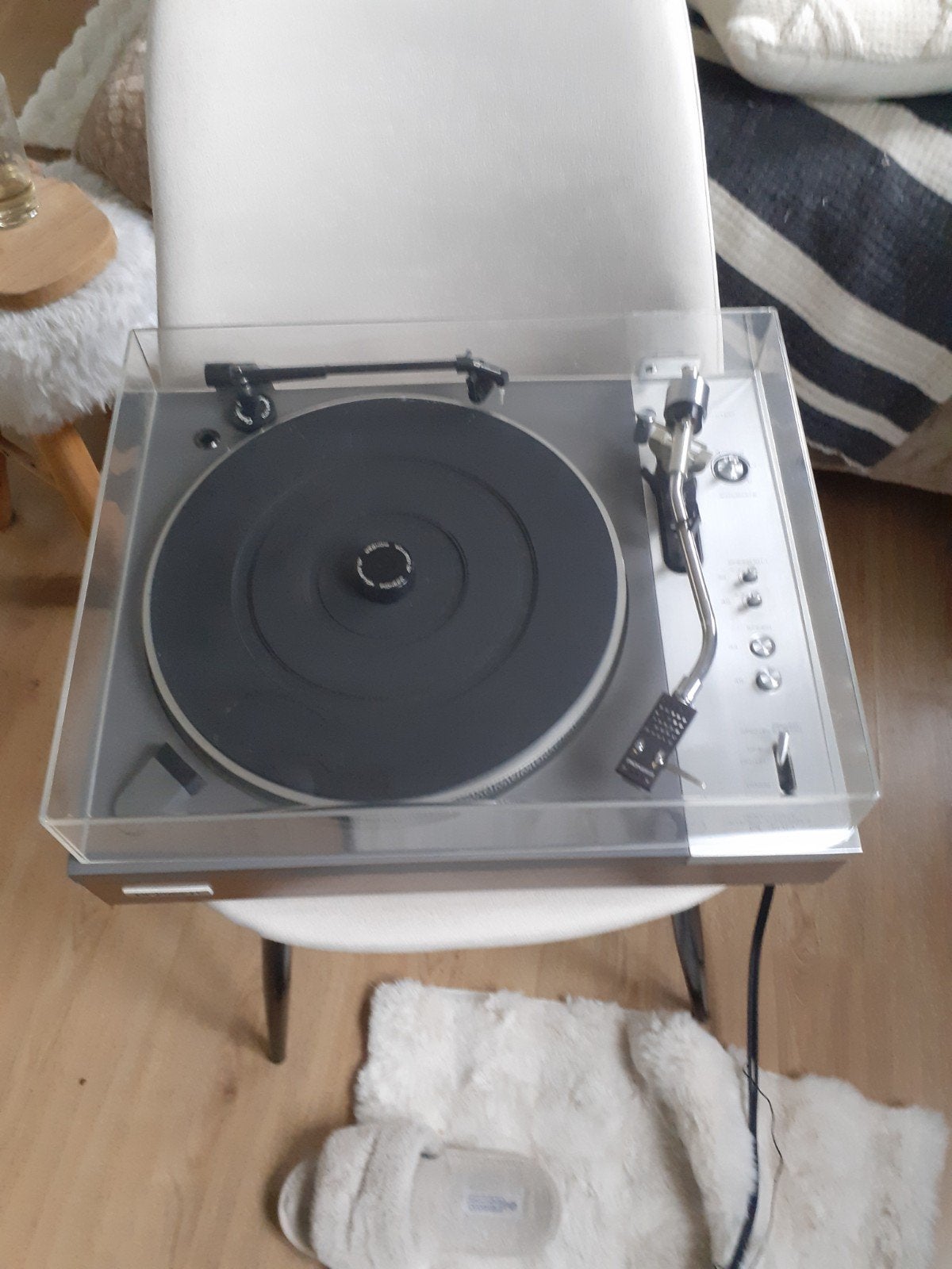 Pioneer pl 510 platenspeler met Nagaoka element, Audio, Tv en Foto, Platenspelers, Ophalen, Zo goed als nieuw, Pioneer