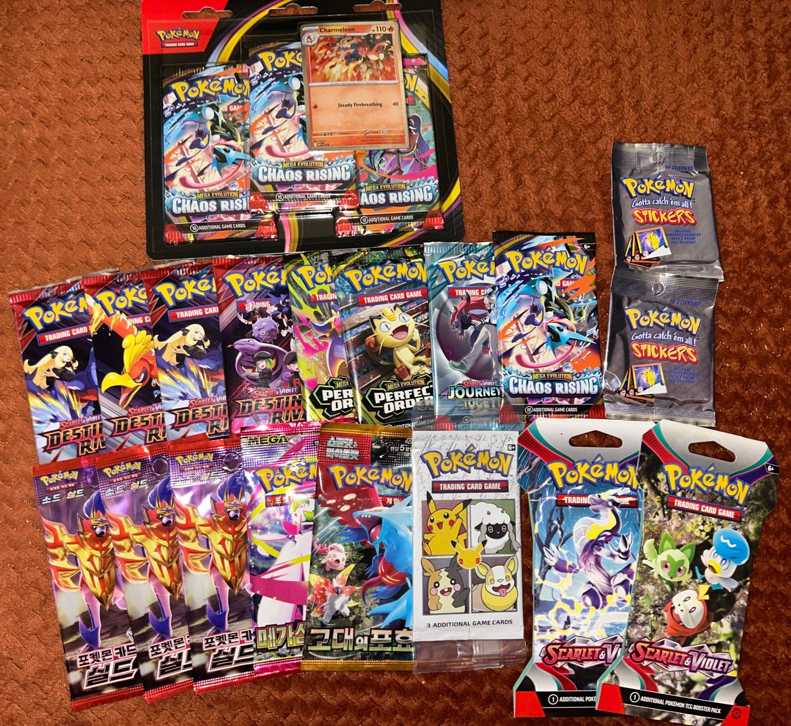 Pokémon Lot: Booster Packs, Sealed Producten, Ophalen of Verzenden, Nieuw, Booster, Foil