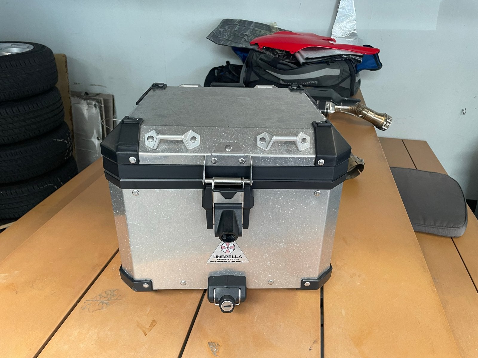 BMW  GS 1200 / GS 1250 Touratech Aluminium Topkoffer, Gebruikt, Germany, Bmw, Ophalen of Verzenden