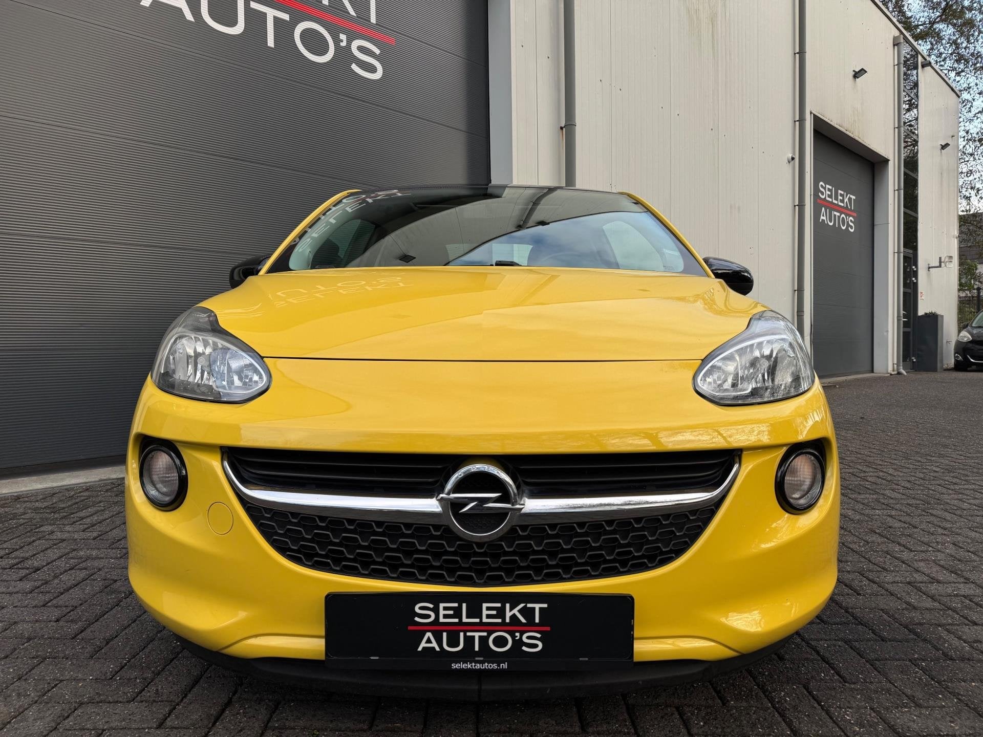 Opel ADAM 1.2 Slam Panoramadak/Cruise Control/Airco/Bluetoot, Auto's, Opel, Voorwielaandrijving, Gebruikt, Zwart, 4 cilinders