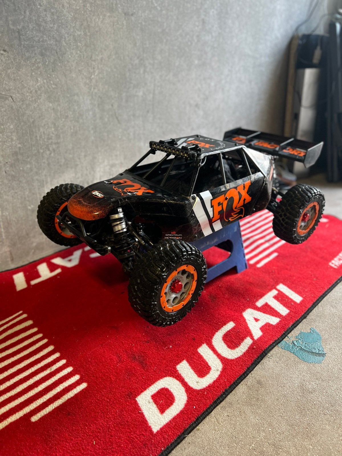 Losi DBXL E 1/5 8S dessert buggy xl Hobbywing MAX 5, Ophalen, Zo goed als nieuw, Overige schalen, Auto offroad